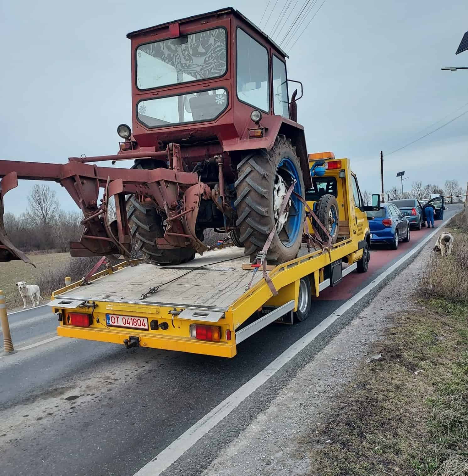 tractari utilaje caracal